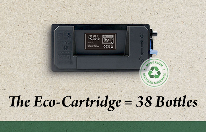 Cartridge Web Recycles 38 Bottles per Cartridge