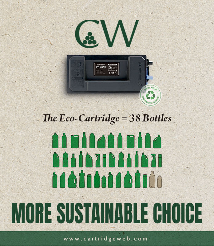 Cartridge Web Recycles 38 Bottles per Cartridge