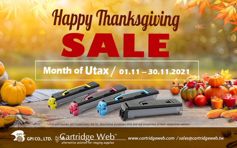 Limited Offer for Utax Compatible Toner Cartridge Expires 30 November 2021
