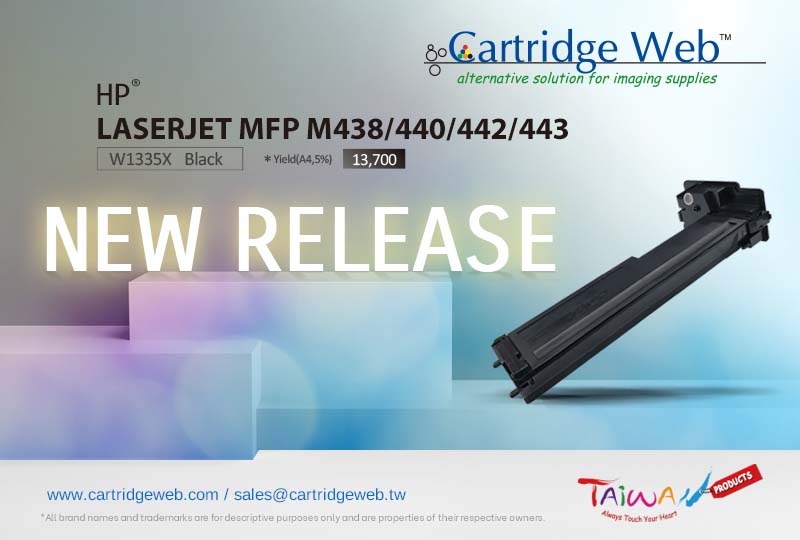 New Release of Compatible Toner Cartridge for HP LaserJet MFP M438/440/442/443