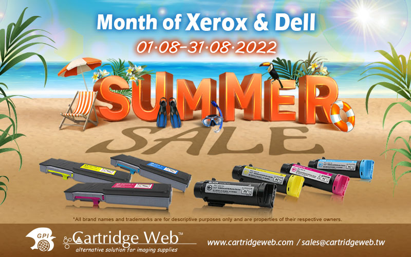 Limited Offer for Xerox & DELL Compatible Toner Cartridge in August