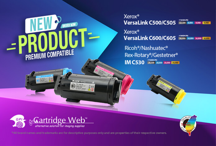 LCL Cartouche de Toner Compatible Xerox VersaLink C500 C505