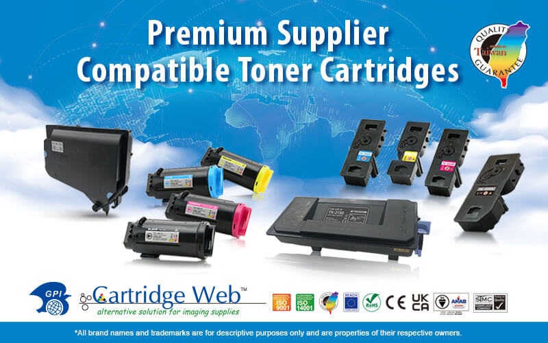 Cartridge Web's Compatible Toner Cartridges Conformity with REACH, RoHS, DecaBDE, TiO2, and ISTA Standards