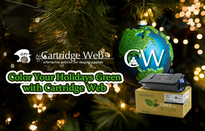 Celebrate a Green Christmas with Cartridge Web's Eco-Friendly Toner Cartridges