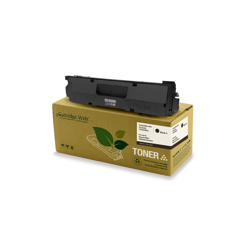 Kyocera TK-5425 Black Sustainable Compatible Toner Cartridge