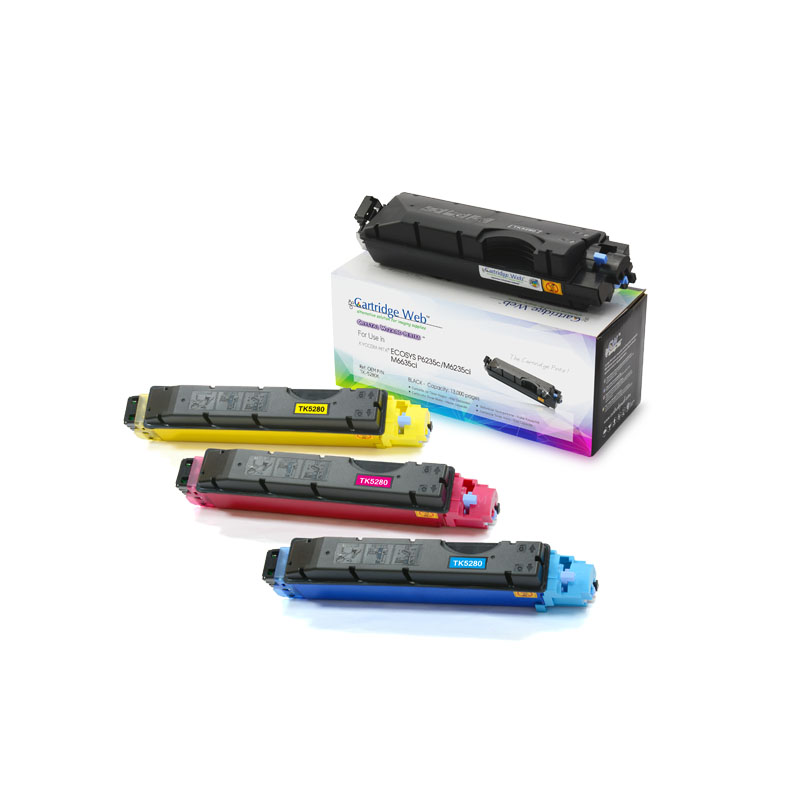 Cartridge Web High Capacity Kyocera TK-5280 Compatible Toner Cartridges