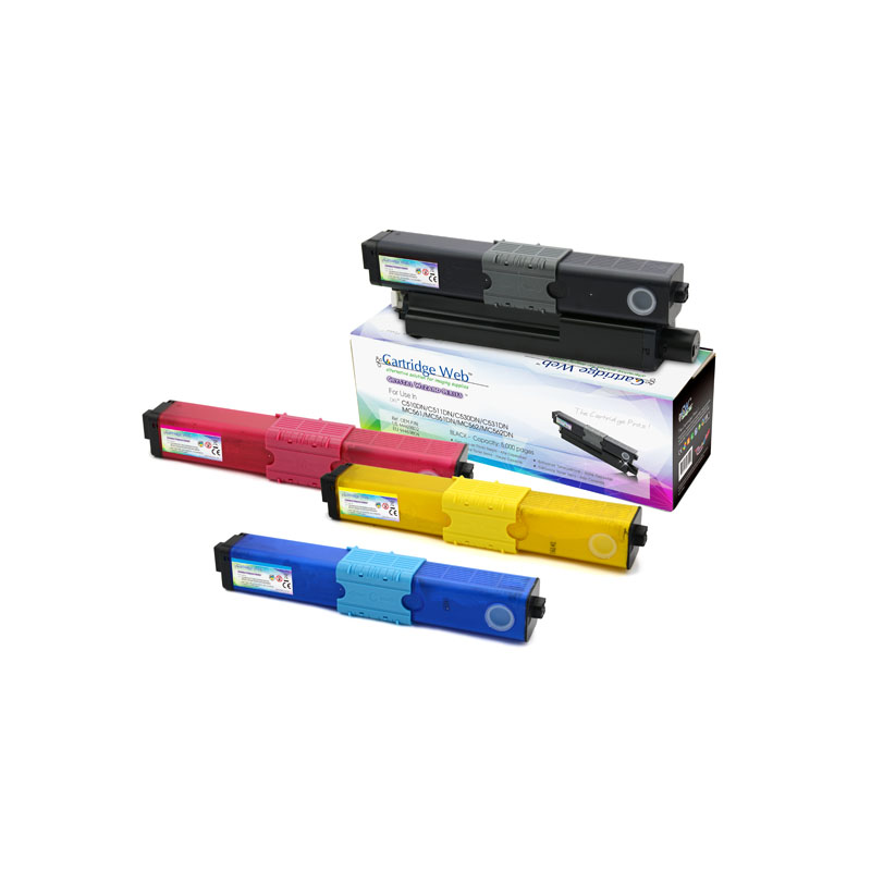 OKI C510/C511/C530/C531/MC561/MC562 EU Verison Compatible Toner Cartridges from CW