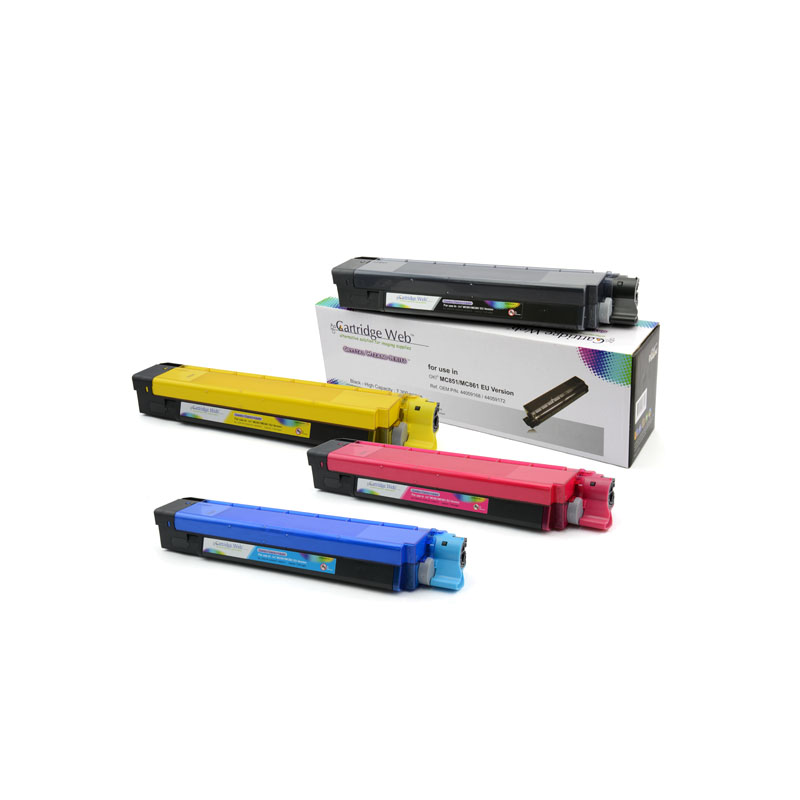 OKI MC851/MC861 Series Compatible Toner Cartridges
