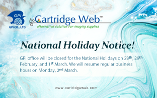 National Holidays from Feb 28 to Mar 1, 2020